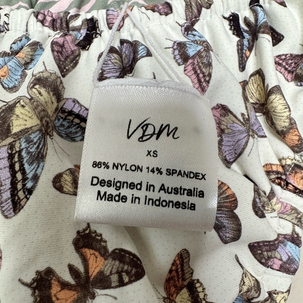 VDM Reversible Stevie Bottomwhite - Butterflies & Zebra XS NWT - Picture 6 of 8